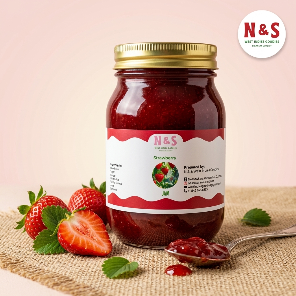 N & S Strawberry Jam Caribbean
