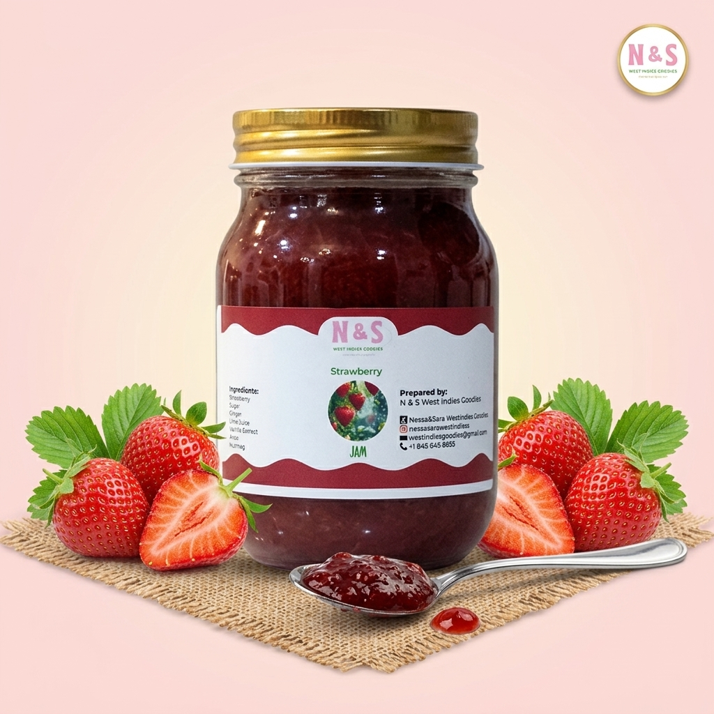 N & S Strawberry Jam Caribbean