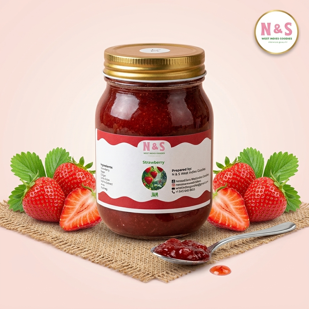 N & S Strawberry Jam Caribbean
