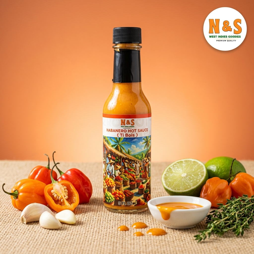 N & S Habanero hot sauce