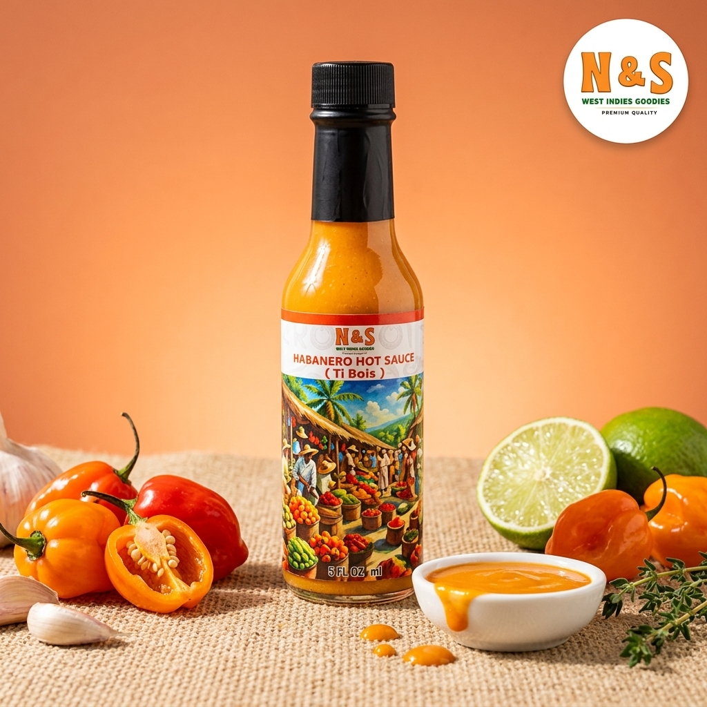 N & S Habanero hot sauce