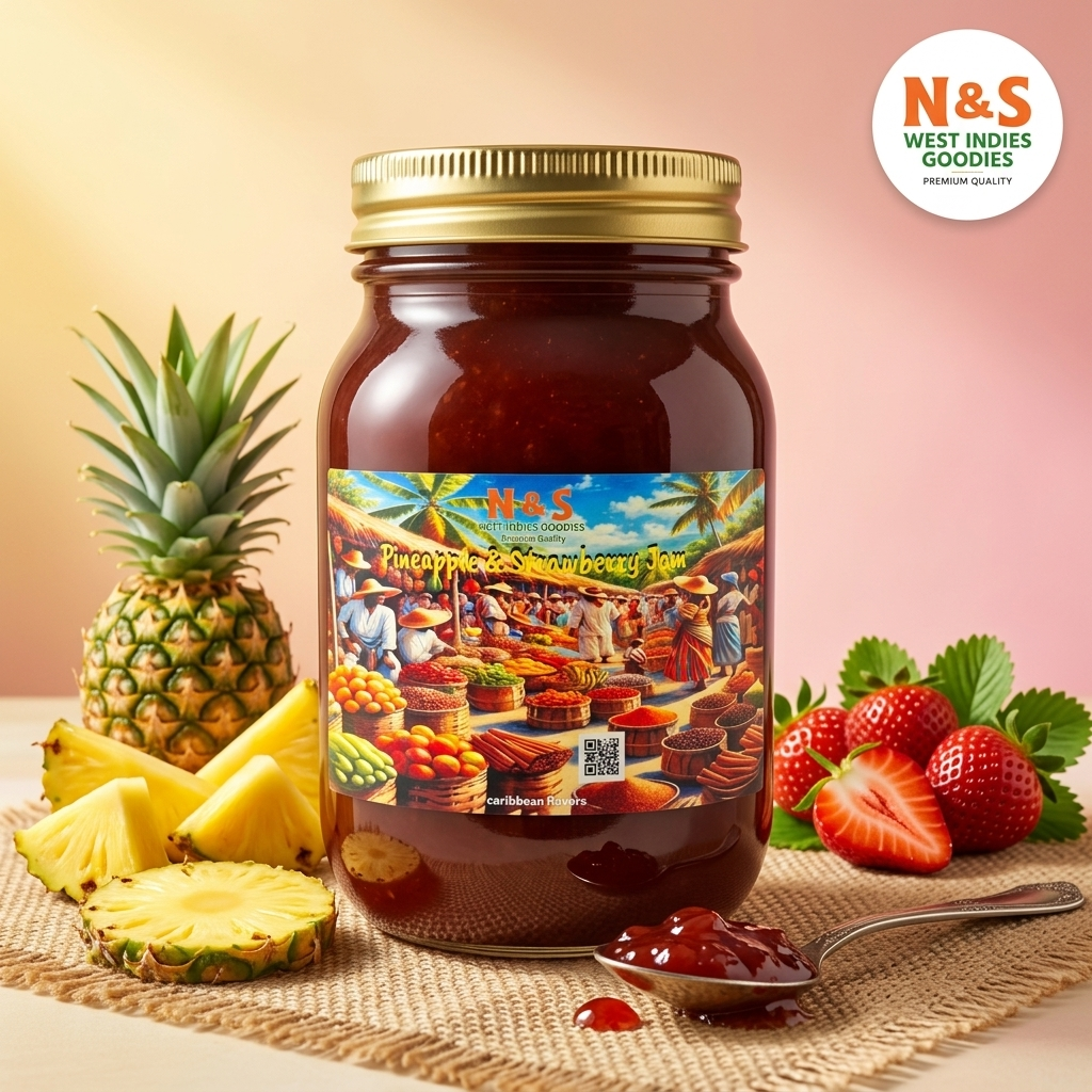 N & S Pineapple & Strawberry Jam