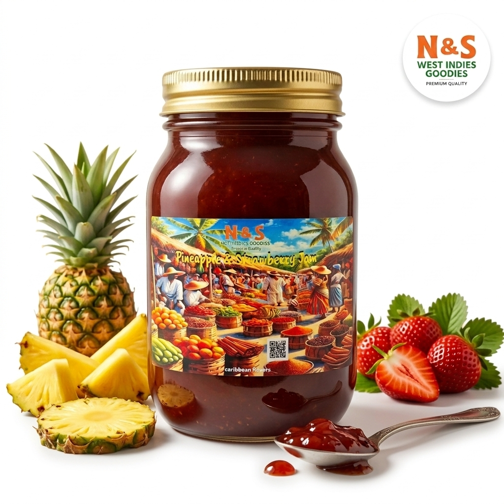 N & S Pineapple & Strawberry Jam