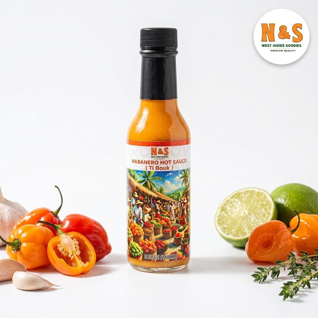 N & S Habanero hot sauce