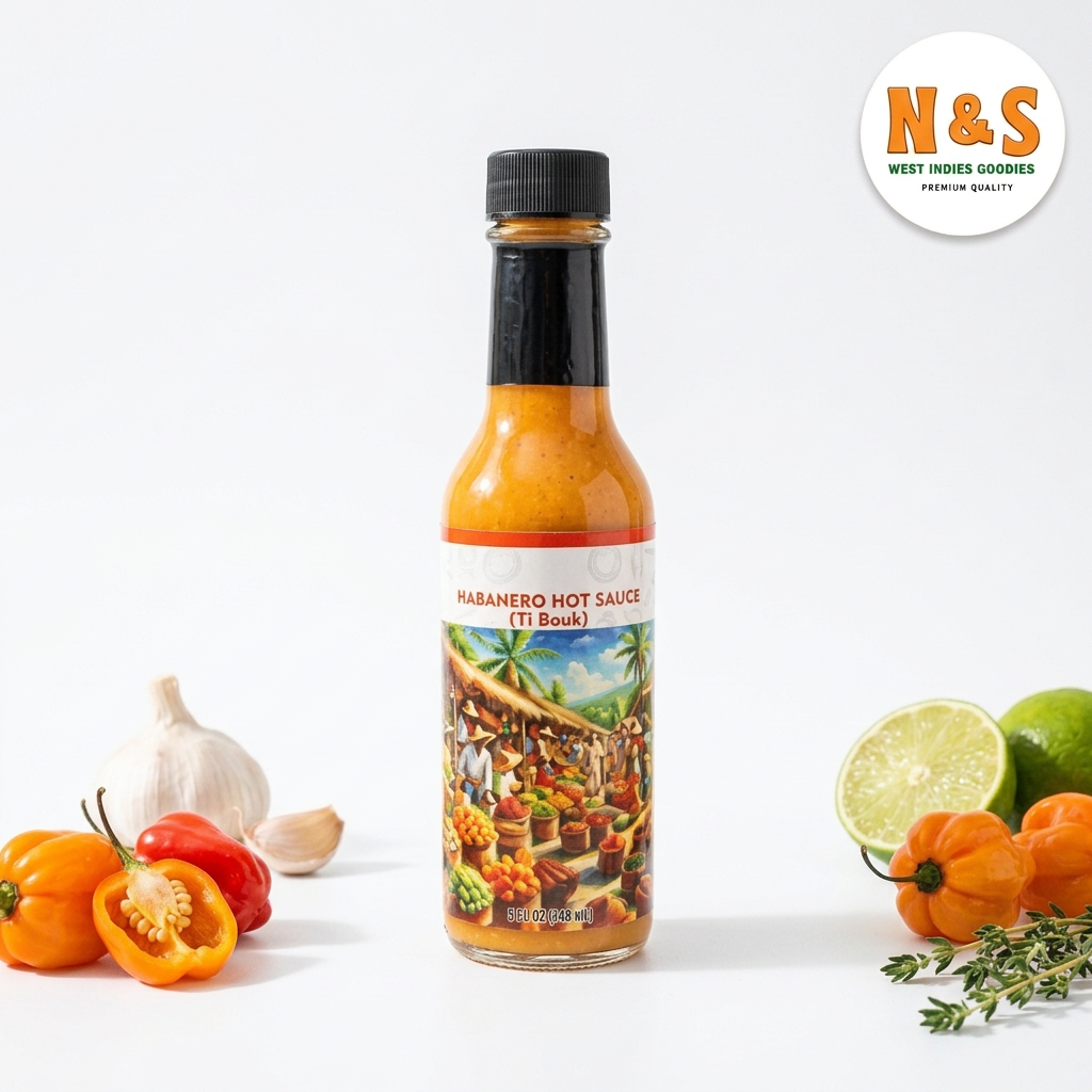 N & S Habanero hot sauce