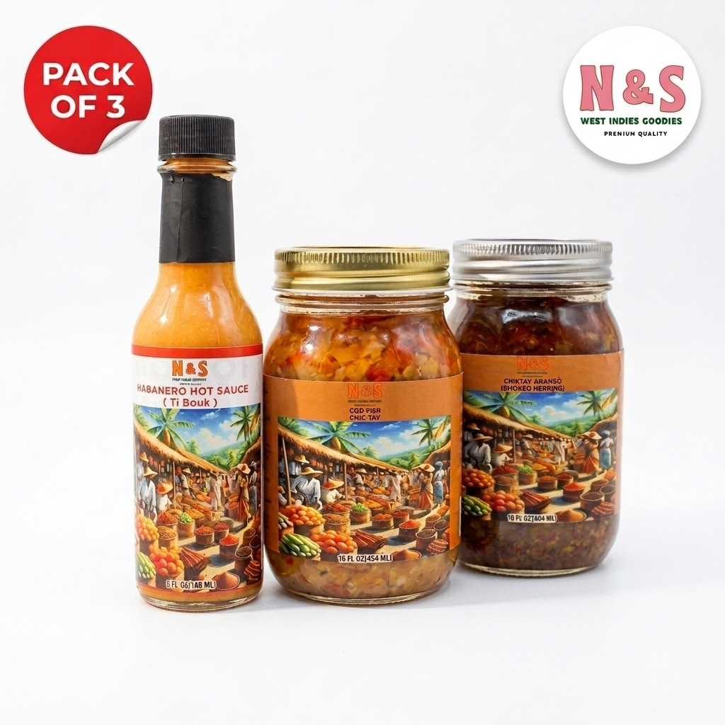 Hotsauce, Cod-Fish & Smoked Herring Chiktay